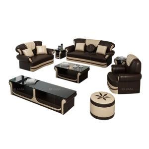 Specific Upholstered Fabric Living Room Furniture 1+2+3 Leather Sofa