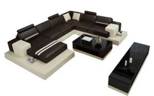Top Grain Real Leather Recliner Sofa Leisure Sofa, Italian Philippines Sofa Set 7 Seater Leather Recliner