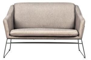 Modern Living Room Sofa Sets for Home/Hotel with Fabric Upholstered and Metal Frame