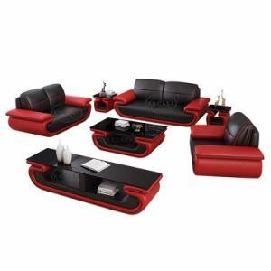 Modern New 1+2+3 Furniture Leather Sofa for Living Room