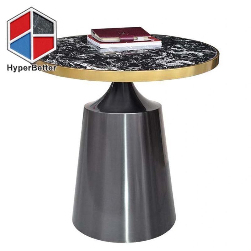 White Calacatta Quartz Cafe Table