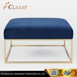 Square Shape Bedroom Ottoman Living Room Stools
