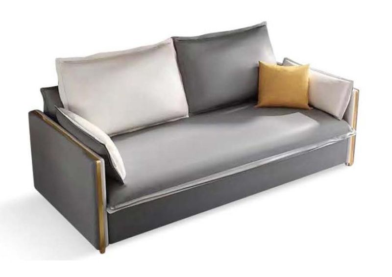 Fpshan Factory Wholesale Apartment Living Room Solid Wood Frame Sofa Cum Bed Modern Hotel Bedroom Foldable Sofa Bed with Storage