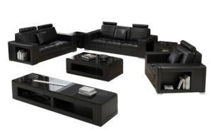 Indoor Furniture Leather Sectional Sofa Living Room European Furniture