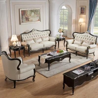 Home Sofa Furniture Factory Wholesale American Leather Sofa in Optional Couch Seat and Furnitures Color