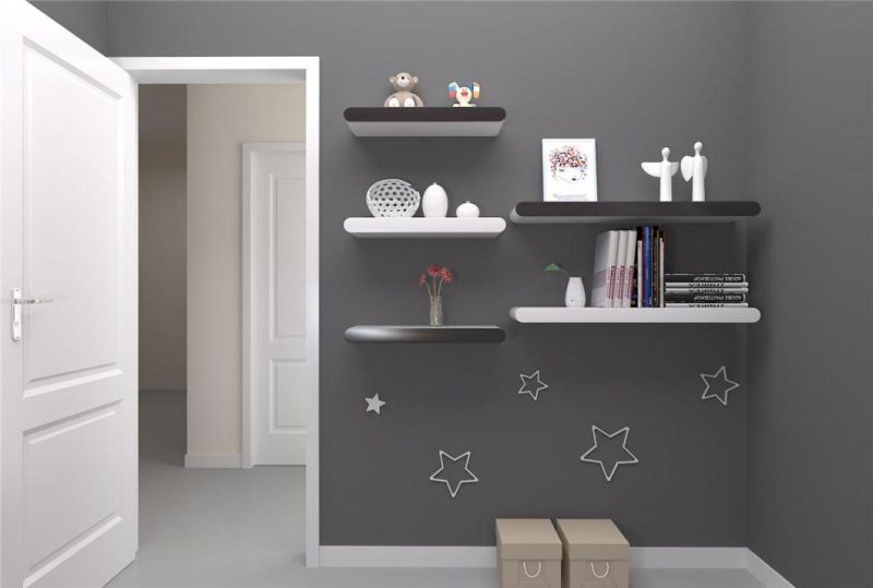 Angi Living Room Furniture Colorful Wall Shelf