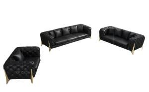 Living Room 123 Sofa Sets Italian Genuine Leather Sofa Furniture