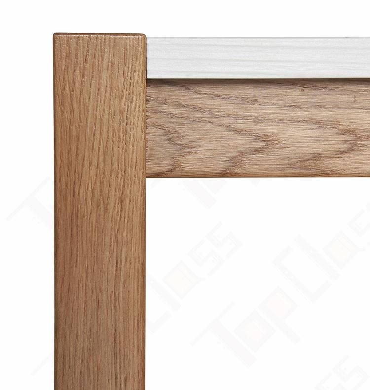 Minimalist 2-Tier Wood Living Room Coffee Table