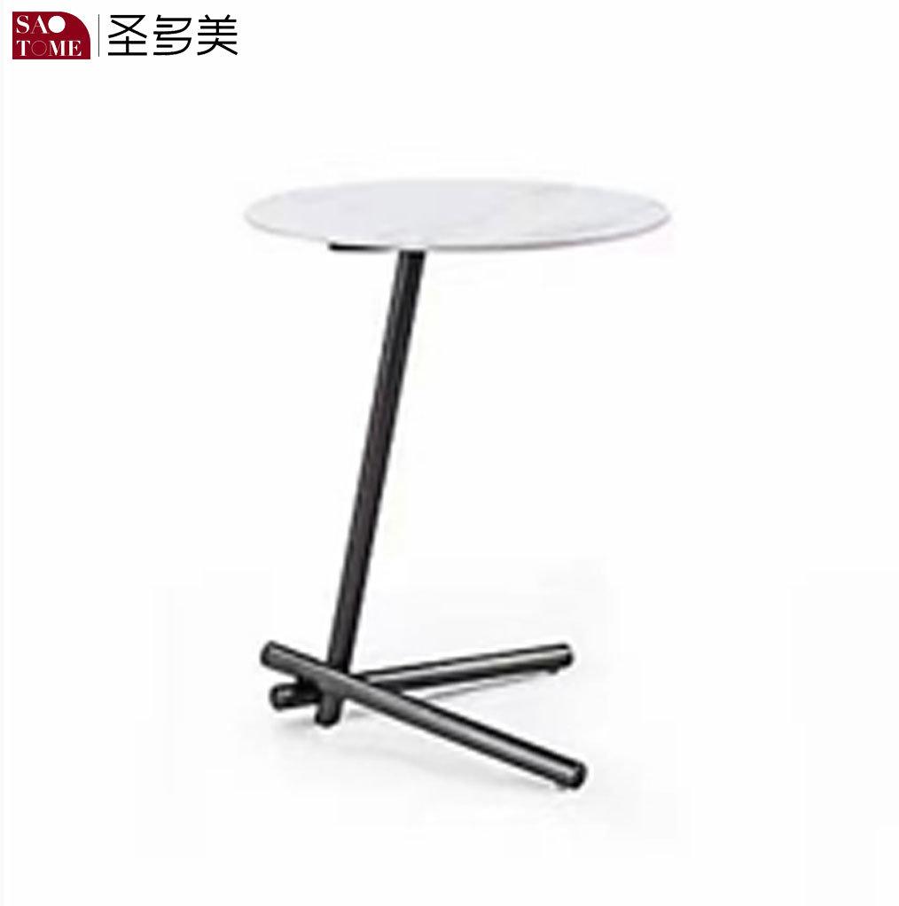 New Style Separate Shape Home Furniture Living Room Coffee Table Metal Slate Side Table Bedroom Table Melamine Laminated Tea Table