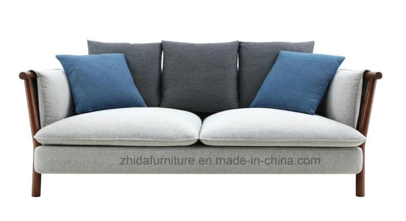 Italy Design Home Furniture Modern Living Room Leather Sofa