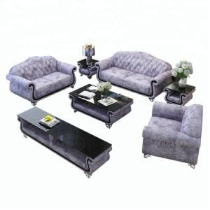 New Color Italian Sofa Modern Furniture Leather 1+2+3 Luxury Sofa Set