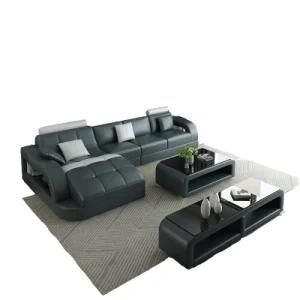 Couch Living Room Small Multi Color Leather Sofa Wholesales Fashionable China Living Room Sofa Furniture with LED Light