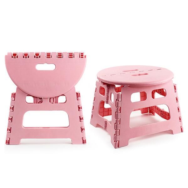 a Circular Folding Stool for Children