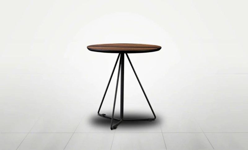 CT213 Wooden Side Table, Latest Design Side Table Eucalyptus Color, Italian Furniture Design in Home and Hotel Customized