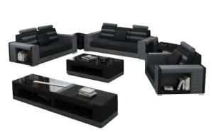 Multi-Color Modern Living Room Genuine Leather Sofa Set Home Furniture General Use Corner Sofa with 5 Seats