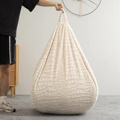 Living Room Giant Faux Fur Bean Bag Sofa Chairs Wholesale Bed Cover