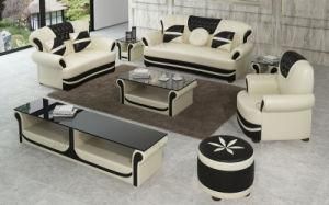 Modern Design Home Furniture Living Room Furniture Leather Fabric Sofa