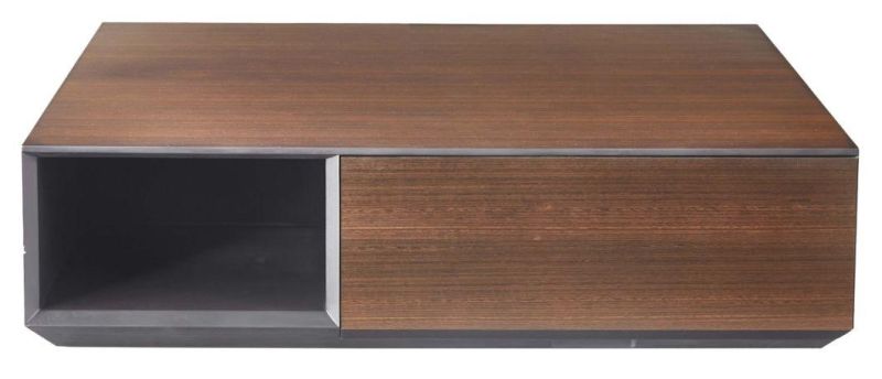 FC690 Coffee Table, Wooden Coffee Table, MDF with Eucalyptus Veneer, Latest Design Wooden Coffee Table, Living Room Set in Home and Commercial Custom