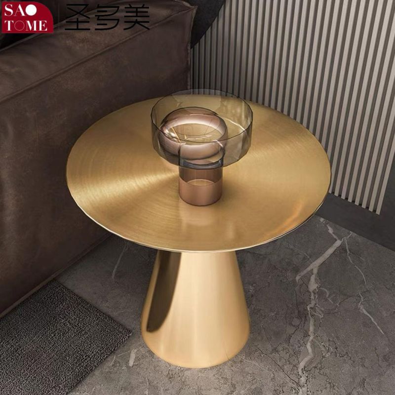Modern Living Room Furniture T-Shaped Round Tea Table
