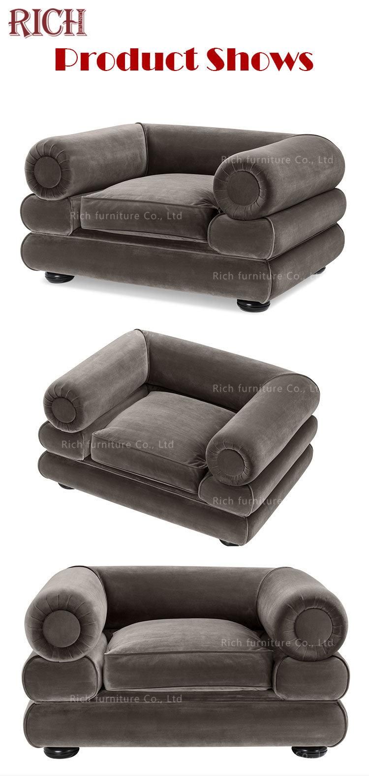 Soft Couch Modern Furniture Living Room Fabric Sofa