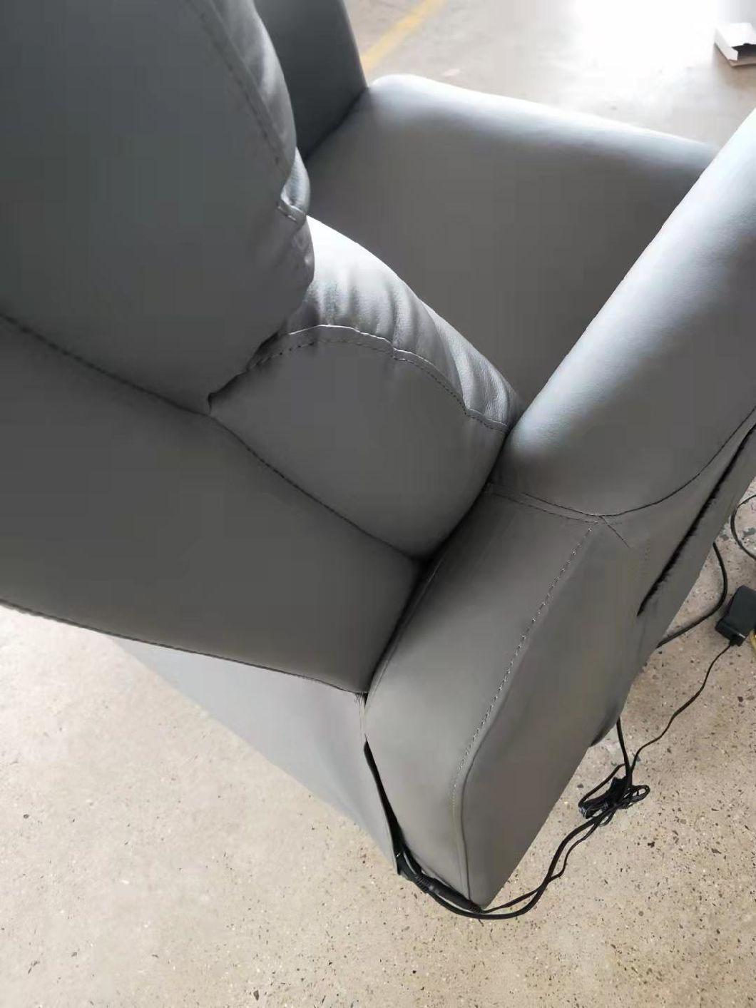 Jky Furniture Leather High Adjustable Manual Recliner Chair