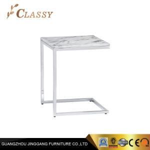 Hotel Bedroom Furniture Smart Marble Space-Saving Side Table