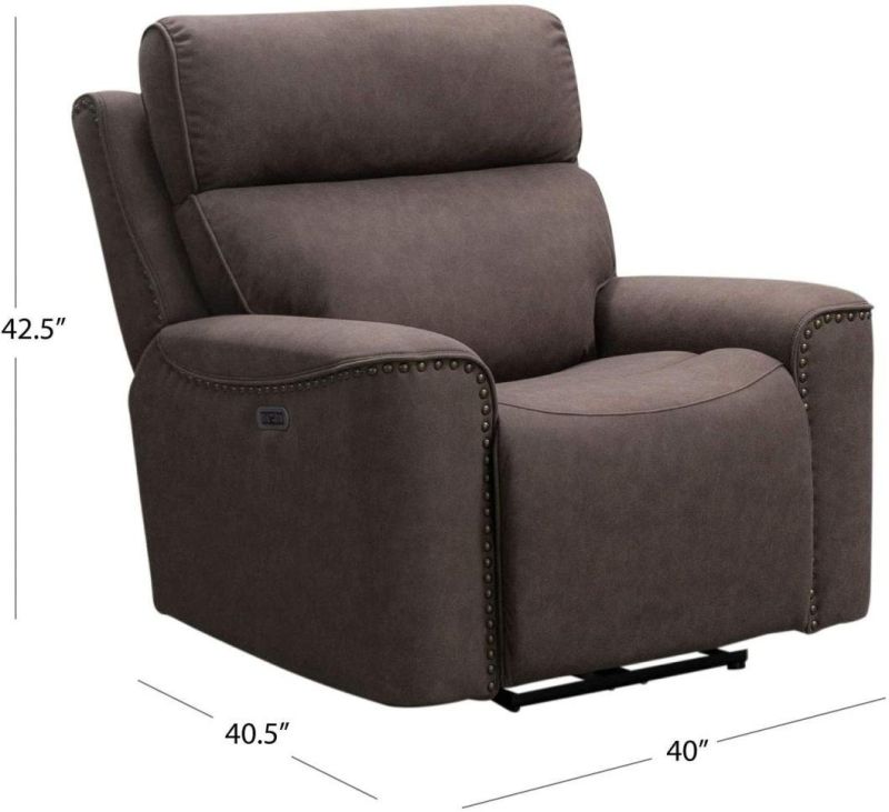 Jky Furniture Space Saver Adjustabe Fabric Power Recliner Sofa Set for Living Room