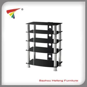 2017 High Glass TV Stand (TV011)