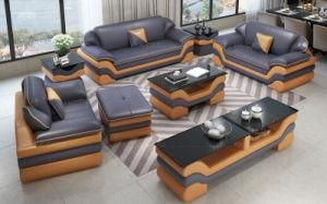 Living Room Safa Set No Inflatable Leather Modern 3 21 Seater Sofa Sets