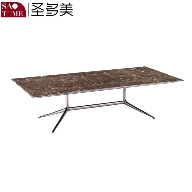 Modern Simple Living Room Furniture Rock Board Long Tea Table