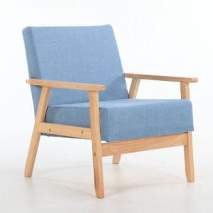 Modern Simple Fabric Leisure Comfortable Armchair Living Room Single Sofa Chair