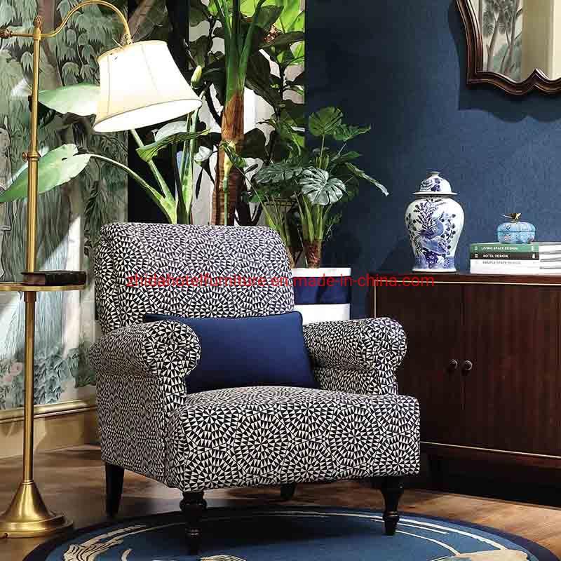 Colorful Modern Wooden Legs Living Room Chair for Hotel Bedroom