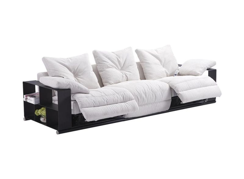 Italy Style Concise Home Furniture Living Room Recliner Sofa