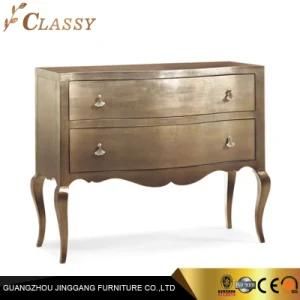 Antique Brass Console Table Drawer Hotel Living Room Cabinet