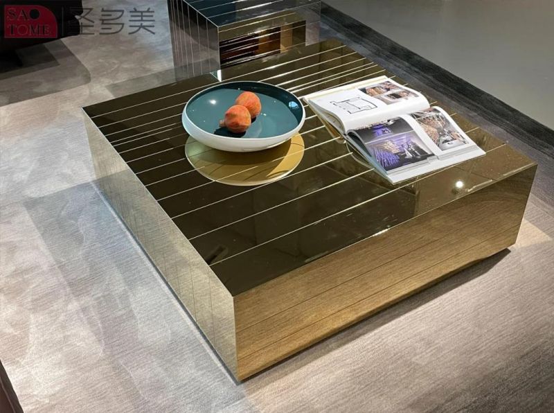 Side table Living Room Furniture Metal Frame Coffee Table