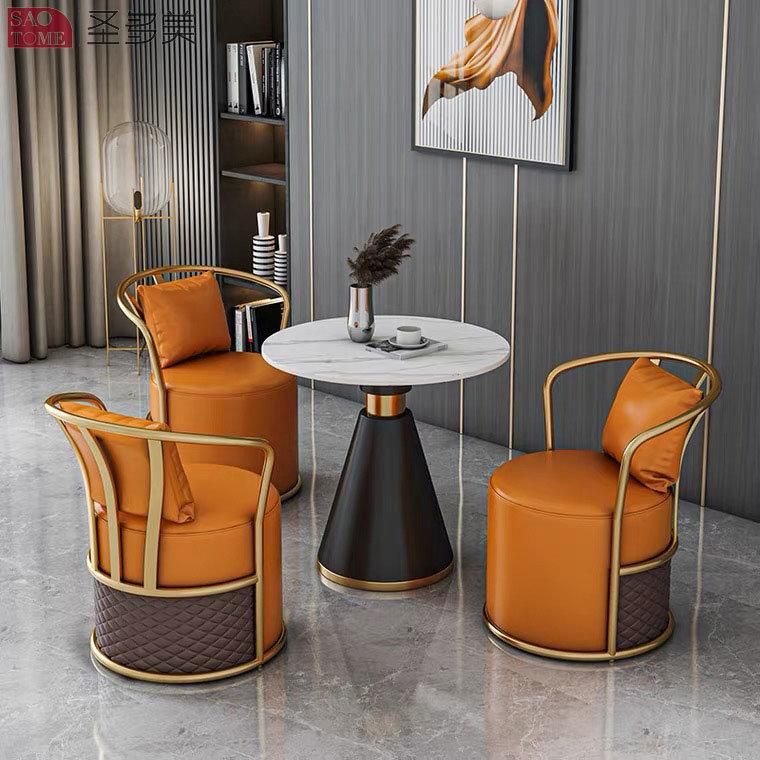 New Style Home Furniture Living Room Coffee Table Metal Side Table Bedroom Table Melamine Laminated Tea Table