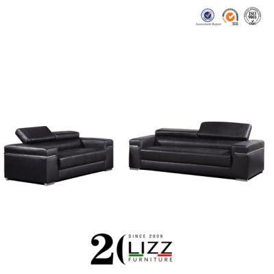 Sectional Leisure Office Furniture Genuine Leather Sofa Set