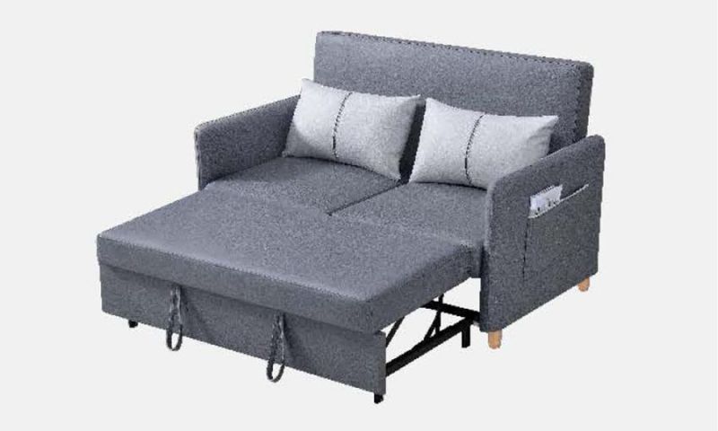 Fpshan Factory Wholesale Apartment Living Room Solid Wood Frame Sofa Cum Bed Modern Hotel Bedroom Foldable Sofa Bed with Storage