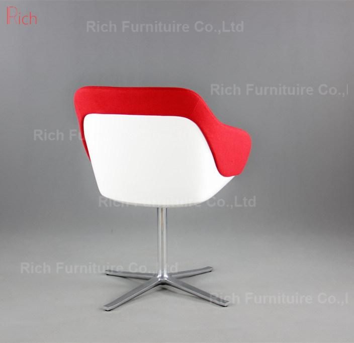 Metal Office Swivel Chair Cafe Shell Chair with Factory Price