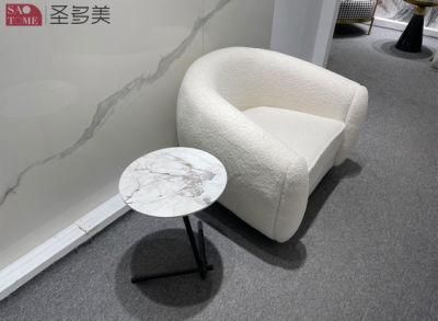 New Style Separate Shape Home Furniture Living Room Coffee Table Metal Slate Side Table Bedroom Table Melamine Laminated Tea Table