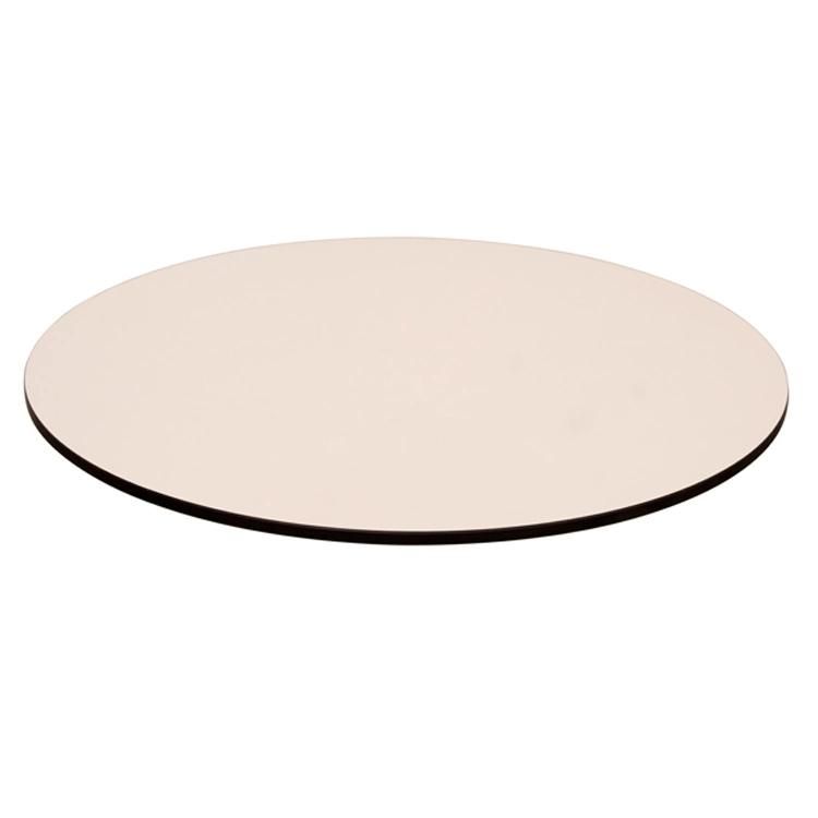 Hot Sale Metal Stainless Steel Frame Round White Coffee Table
