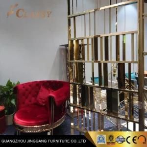 Red Color Leisure Living Room Furniture Sofa