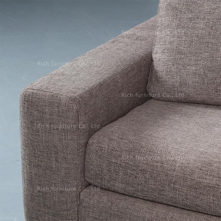 Nordic Modern Living Room Furniture Couch Home Fabric Lounge Sofa