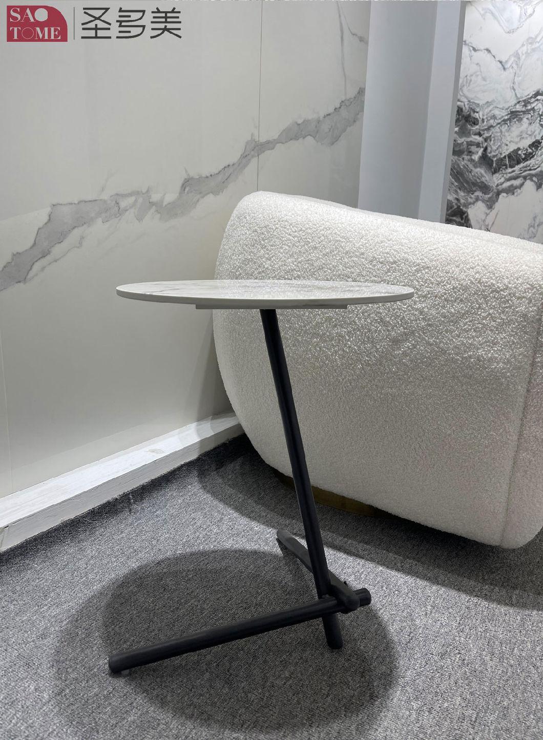 New Style Separate Shape Home Furniture Living Room Coffee Table Metal Slate Side Table Bedroom Table Melamine Laminated Tea Table