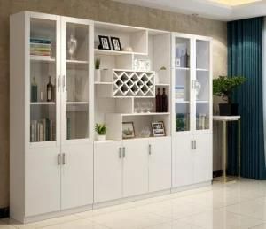 Panel MFC Wine Cabinet in Living Room
