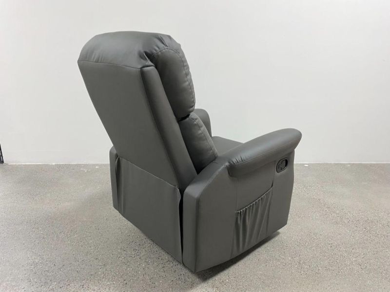Jky Furniture Leather High Adjustable Manual Recliner Chair