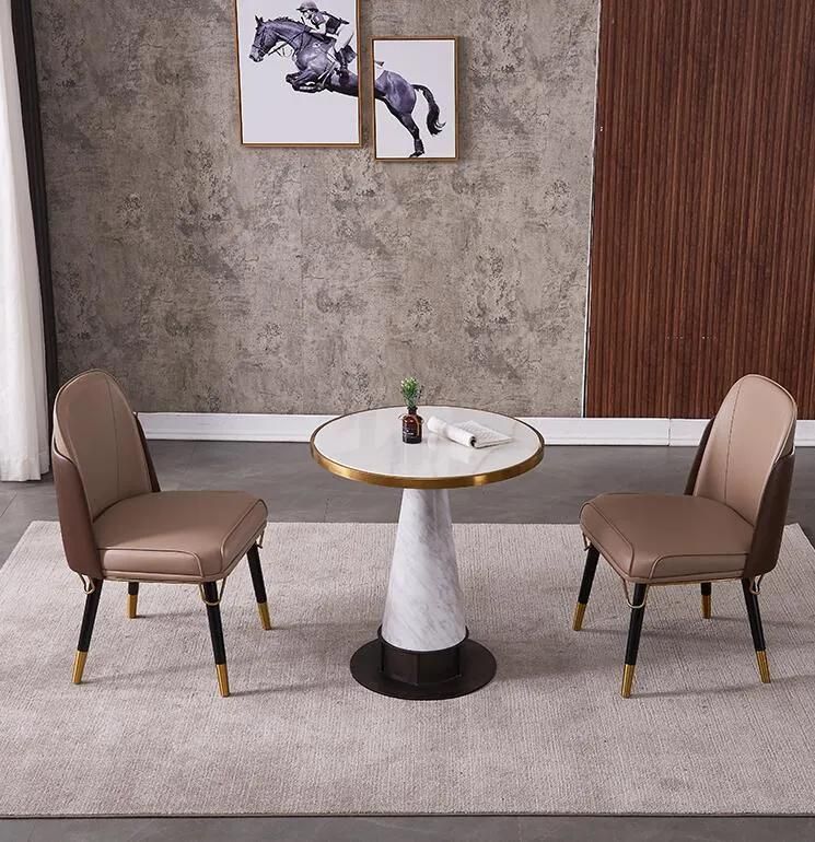 Factory Wholesale Nordic Vanity Creative Fashion Coffee Table Center Tea Table Modern Simple Black Iron Living Room Table