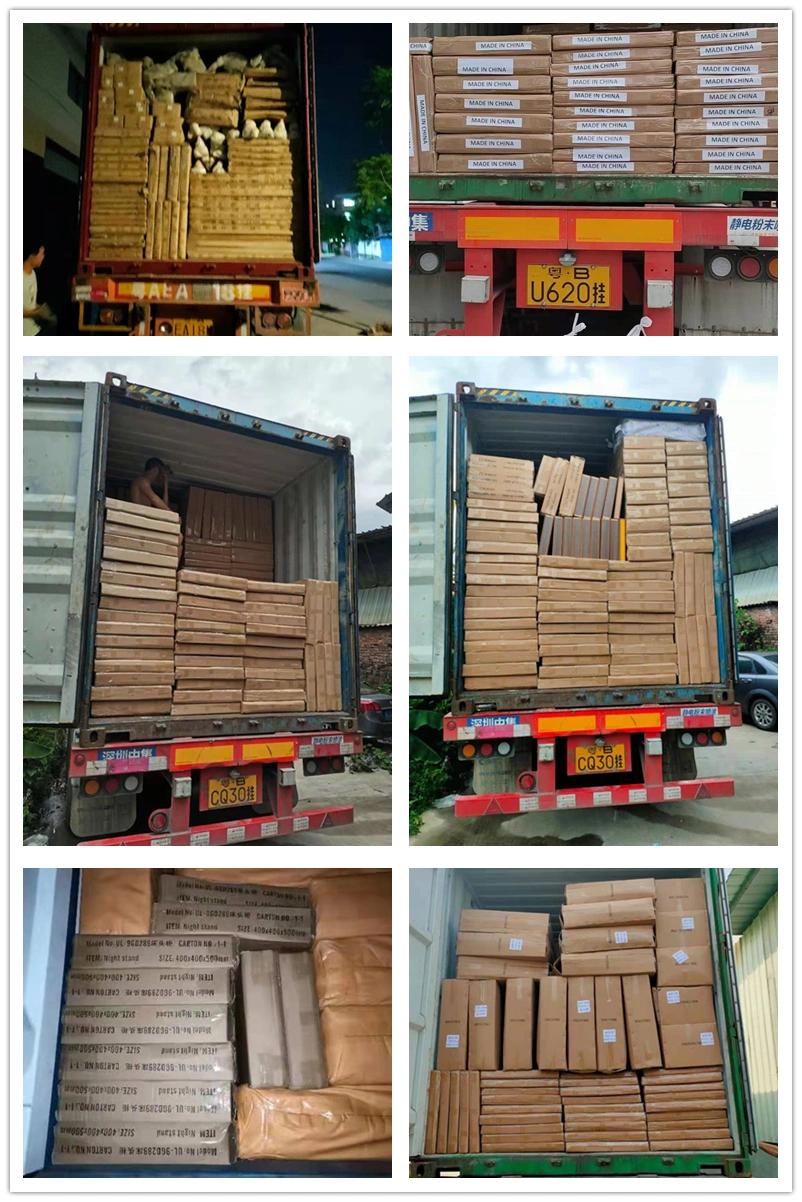 Wooden Wholesale Bedroom Furniture High Quality Lockable 3-Door Wardrobe with 3 Drawers
