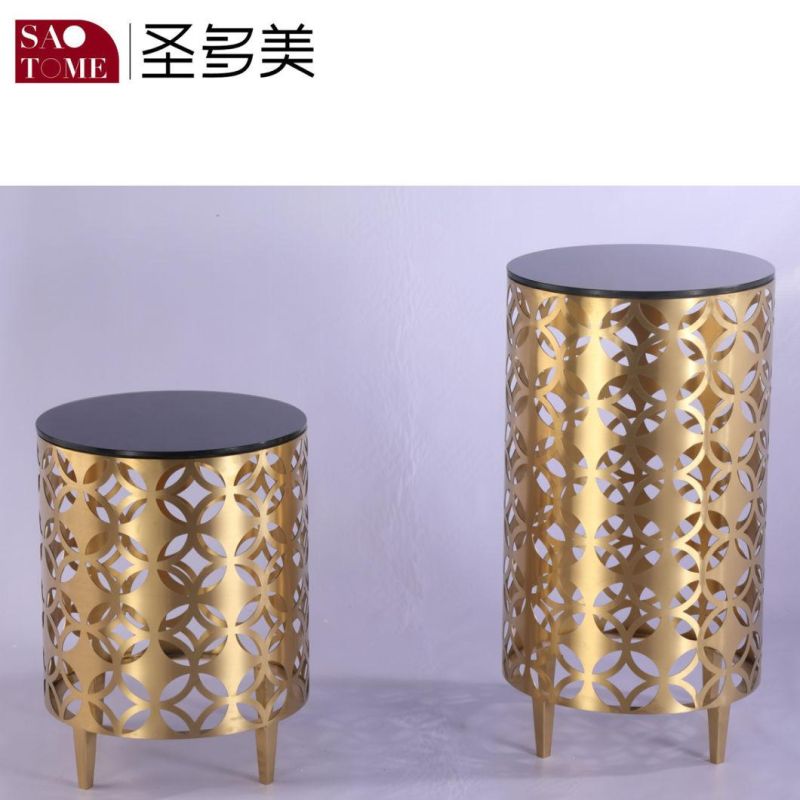 Modern Hotel Living Room Furniture Glass Small End Table
