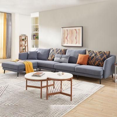 20673 Best Seller Sectional Reclining Sofa Comfortable Fabric Living Room Couch Recliner Sofa